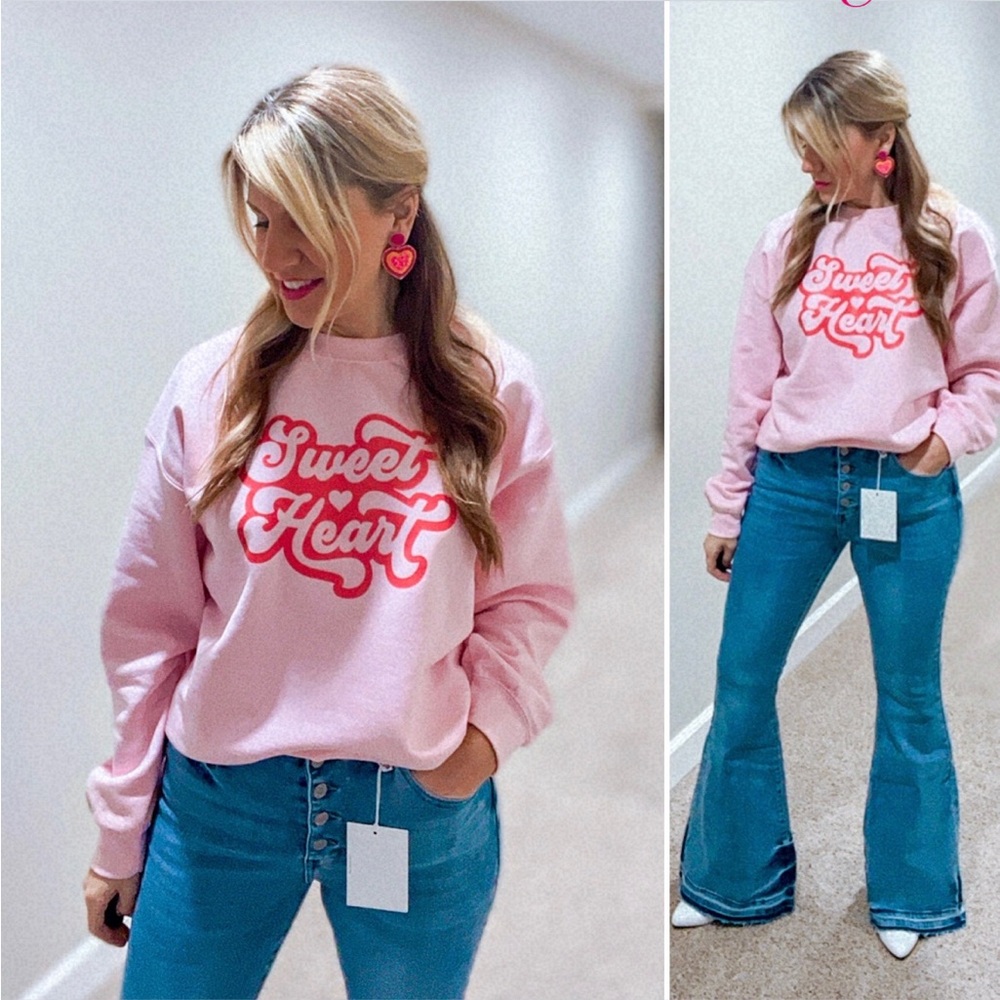 Pink 'Sweet Heart' Sweatshirt
